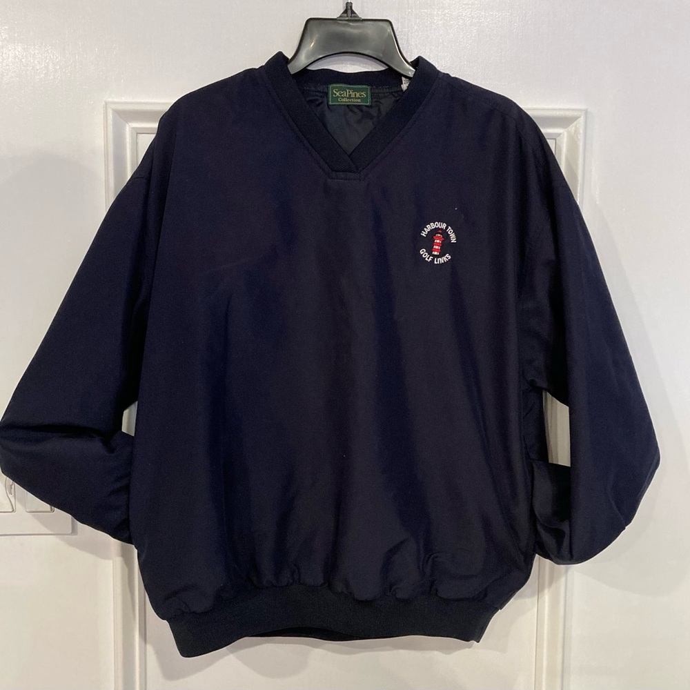 Sea Pines Collection Navy Golf Pullover